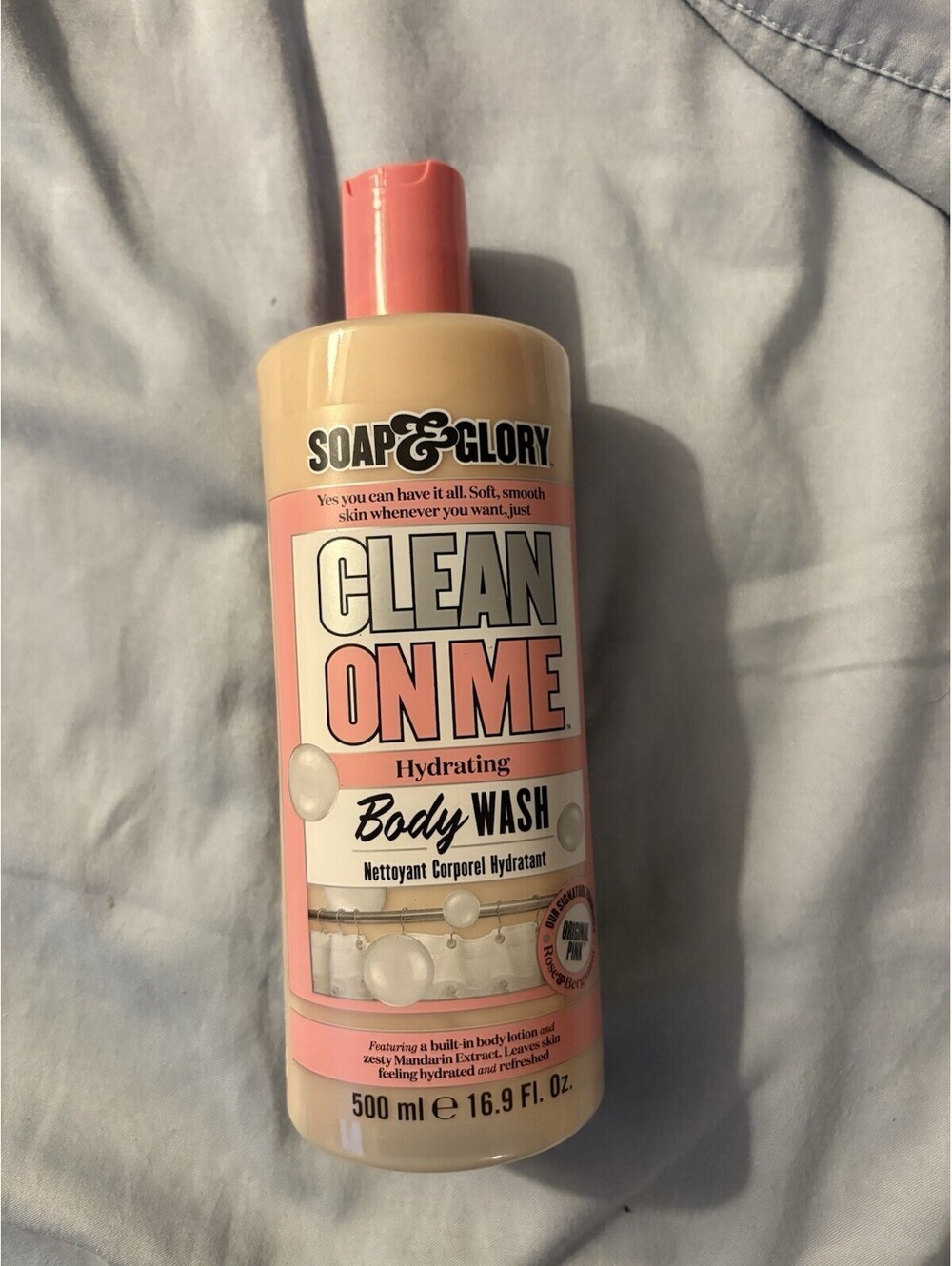 Soap & Glory Clean On Me Deep Cleansing Intensive Hydrating Body Wash - 500ml